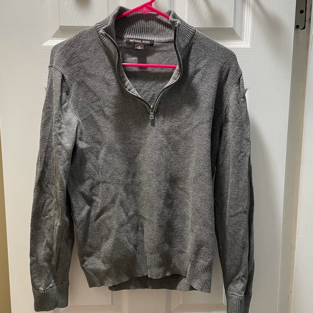 Micheal Kors Quarter Zip - Sized medium.
